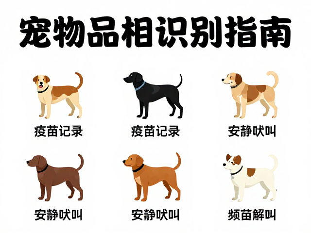 宠物品相识别指南,疫苗记录与安静吠叫频率全解析