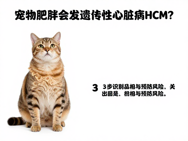 宠物肥胖会引发遗传性心脏病HCM?3步识别品相与预防风险