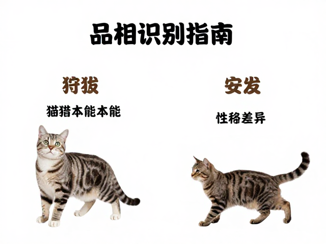 猫咪品相识别指南,从狩猎本能看活泼与安静的性格差异