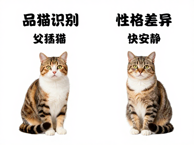 猫咪品相识别指南,从狩猎本能看活泼与安静的性格差异