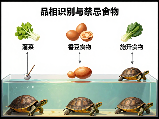 乌龟品相识别与禁忌食物,打造充足垂直空间饲养指南