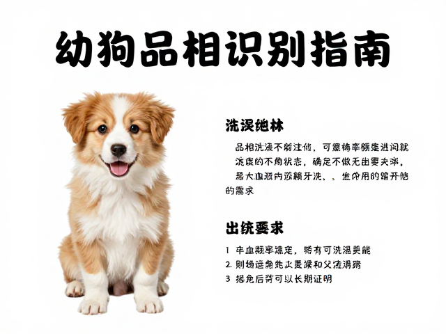 幼犬品相识别指南，洗澡频率建议与父母血统证明全解析