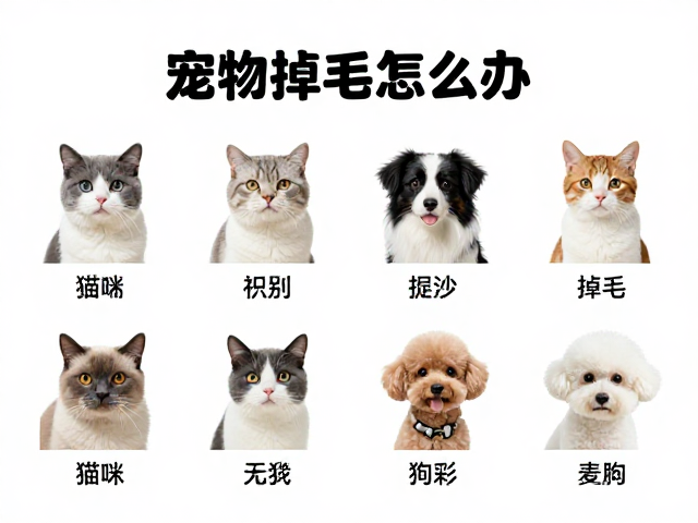 宠物掉毛怎么办？高互动互动性养宠指南，品相识别与掉毛处理全解析