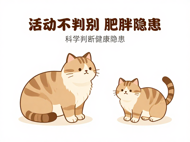猫咪肥胖风险高?通过活动空间与品相识别,科学判断健康隐患