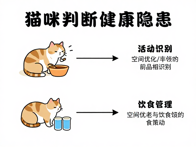 猫咪肥胖风险高?通过活动空间与品相识别,科学判断健康隐患