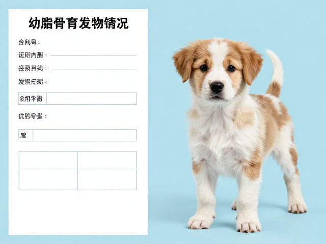 幼犬疫苗记录与骨骼发育关键期,科学配色繁育指南