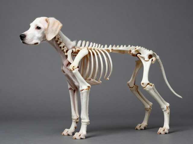 幼犬骨骼发育关键期,如何通过科学配色与营养搭配,养出修长有力的骨骼