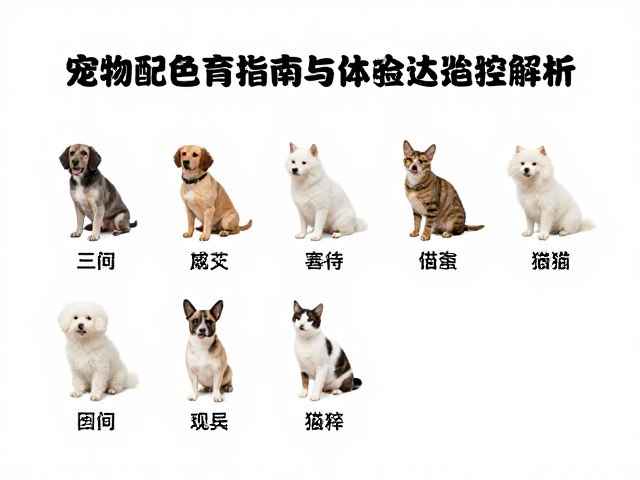 宠物配色繁育指南,后代基因追踪与定期体检全解析