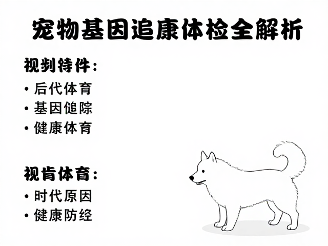 宠物配色繁育指南,后代基因追踪与定期体检全解析