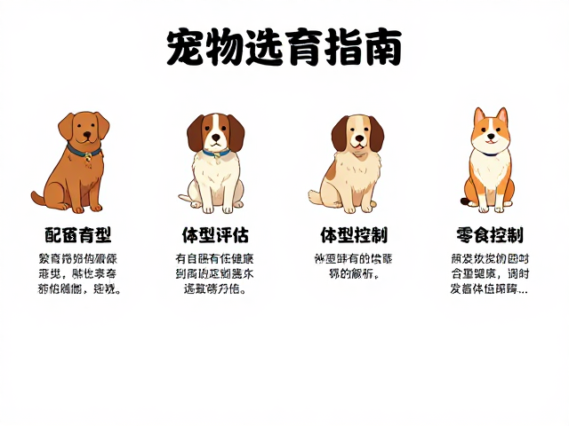 宠物选育指南,配色繁育、体型评估与零食控制全解析