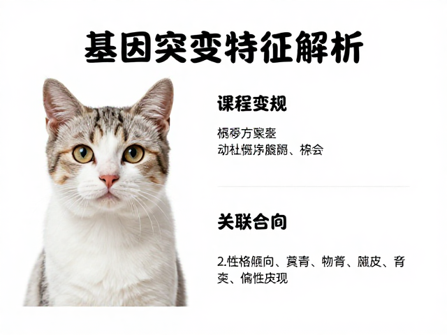 猫基因突变特征解析,配色繁育与性格倾向的关联指南