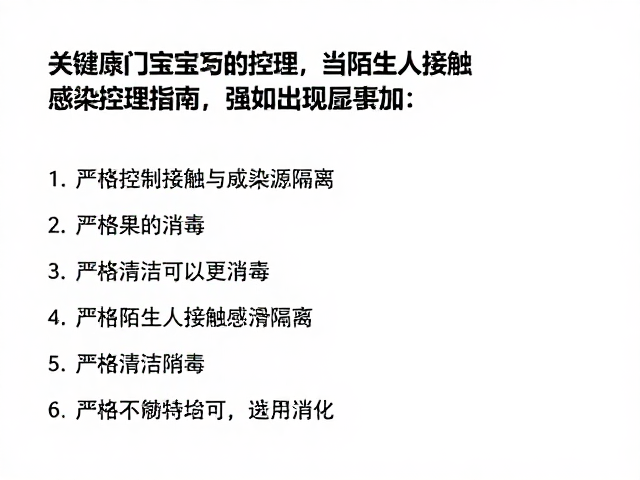宝宝断奶期护理,日常清洁消毒与陌生人接触控制指南