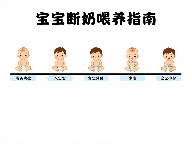 宝宝断奶喂养指南,成长周期对照与首次体检关键时间点