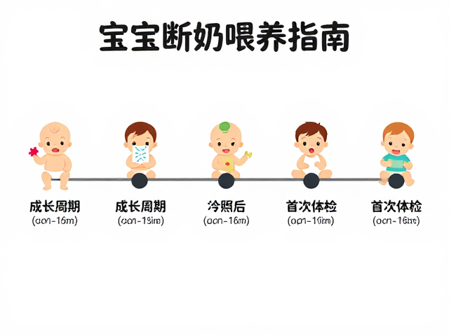 宝宝断奶喂养指南,成长周期对照与首次体检关键时间点