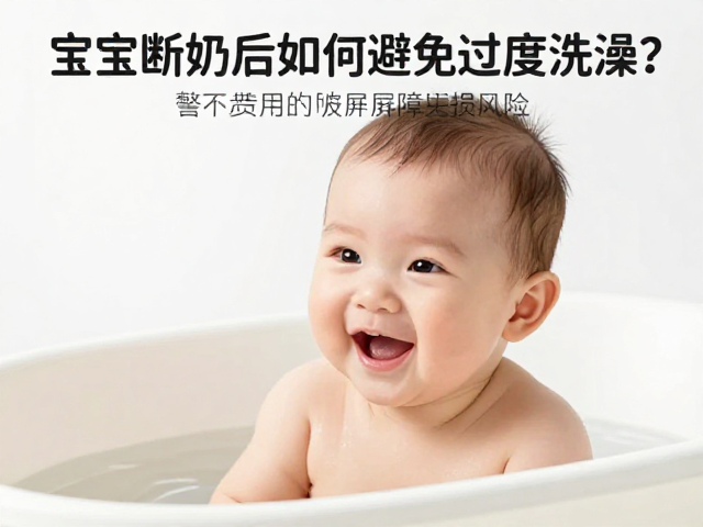 宝宝断奶后如何避免过度洗澡?警惕皮肤屏障受损风险