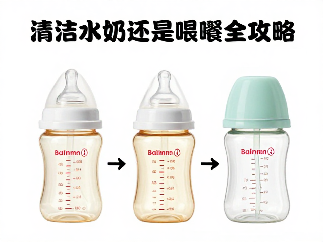 宝宝断奶用奶瓶还是喂食管?清洁饮用水消毒与喂养全攻略