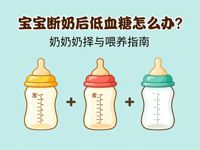 宝宝断奶后低血糖怎么办?奶瓶奶嘴选择与喂养指南