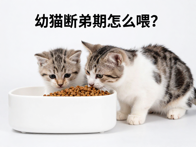 幼猫断奶期怎么喂?独立饮水区设置与专用粮选择指南