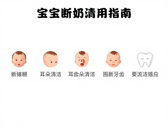 宝宝断奶后护理,耳朵牙齿清洁指南及成长周期对照