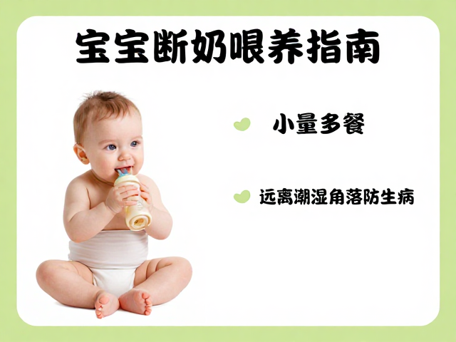 宝宝断奶喂养指南,少量多餐,远离潮湿角落防生病