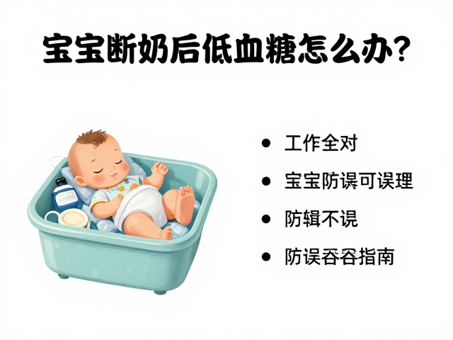 宝宝断奶后低血糖怎么办?细小物件收纳防误吞指南