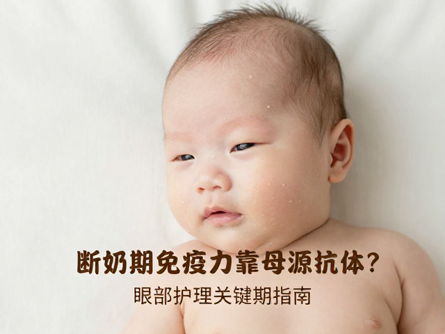 宝宝断奶期免疫力靠母源抗体?眼部护理关键期指南