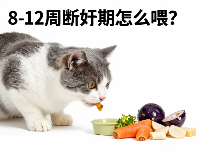 8-12周断奶期怎么喂?逗猫棒辅助训练与独立期喂养指南