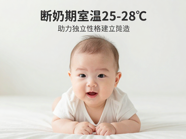 宝宝断奶期室温25-28℃，助力独立性格建立