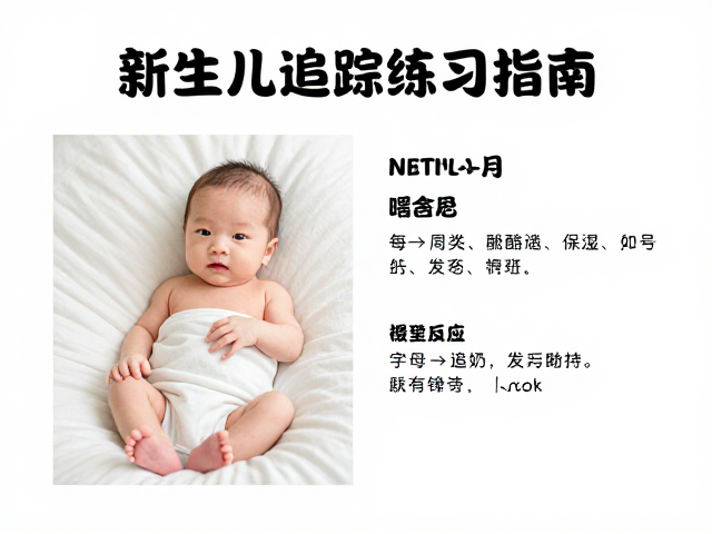 新生儿0-2周视觉追踪练习指南,科学断奶喂养与早教互动