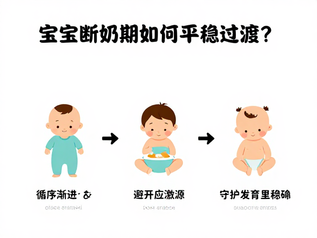 宝宝断奶期如何平稳过渡？避开应激源，守护发育里程碑