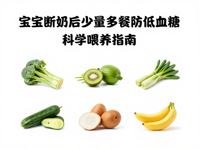 宝宝断奶后少量多餐防低血糖,科学喂养指南
