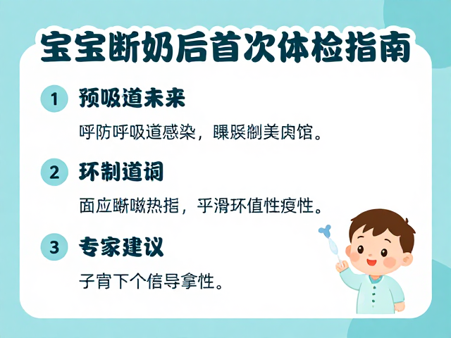 宝宝断奶后首次体检指南,预防呼吸道感染,专家建议这样做