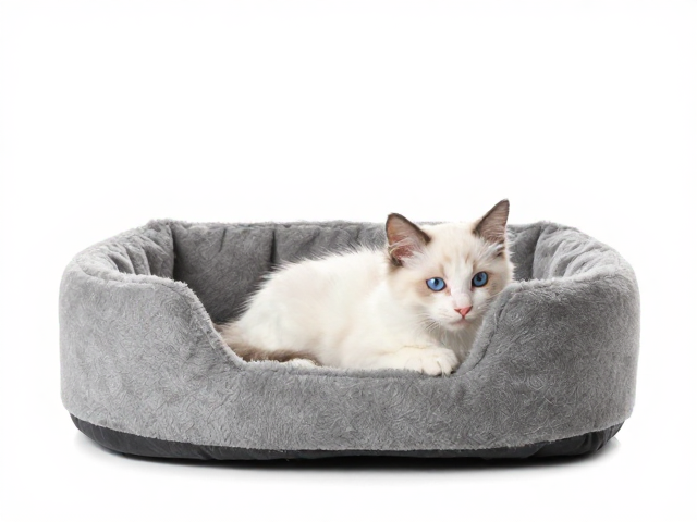 猫咪断奶期怎么喂?选舒适猫窝助其独立,养成自信好性格