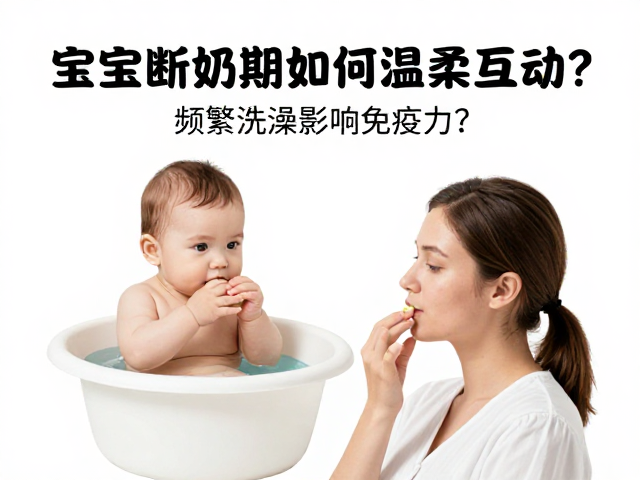 宝宝断奶期如何温柔互动?频繁洗澡影响免疫力?专家避坑指南