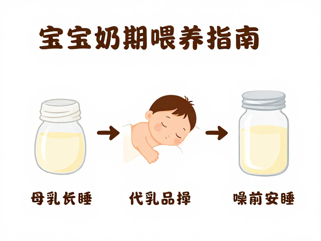 宝宝断奶期喂养指南,母乳与代乳品选择,远离噪音助安睡