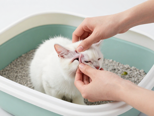 猫咪断奶期喂养、猫砂盆选择与耳部清洁全指南