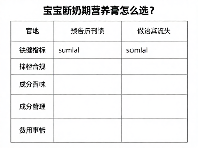 宝宝断奶期营养膏怎么选?助建牙齿清洁习惯,营养不流失