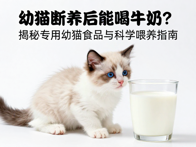 幼猫断奶后能喝牛奶吗？揭秘专用幼猫食品与科学喂养指南