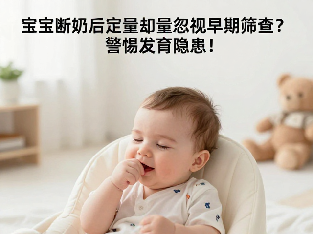 宝宝断奶后定时定量却忽视早期筛查？警惕发育隐患！