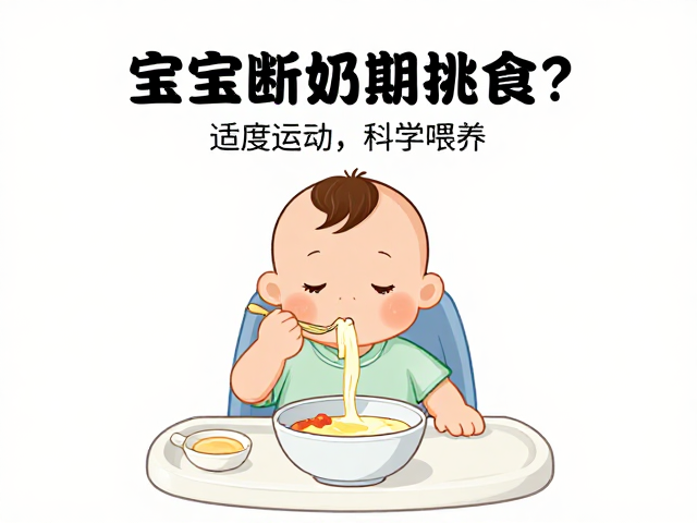 宝宝断奶期挑食？适度运动，科学喂养，轻松搞定吃饭难题