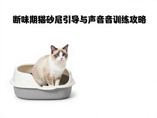 猫咪断奶期猫砂盆引导与声音刺激训练全攻略