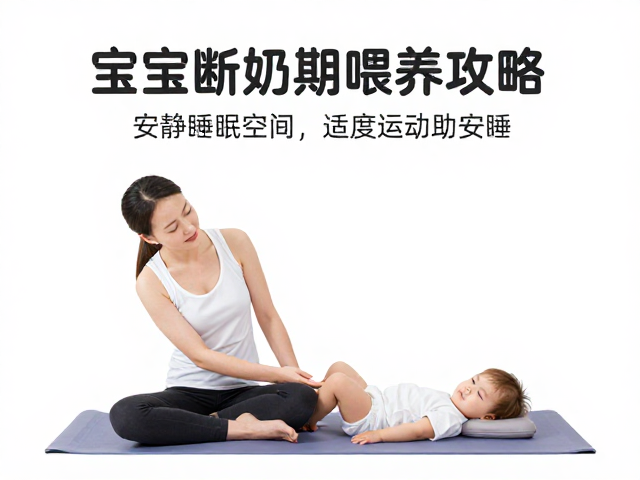 宝宝断奶期喂养攻略,提供安静睡眠空间与适度运动助安睡