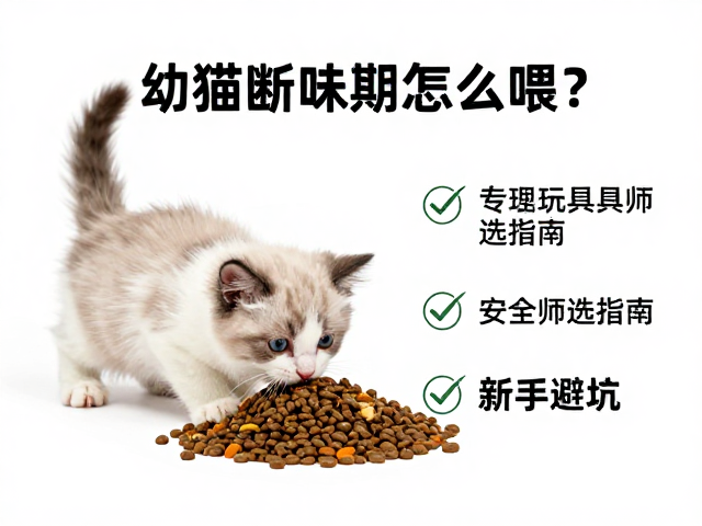 幼猫断奶期怎么喂?专用粮,安全玩具筛选指南,新手避坑