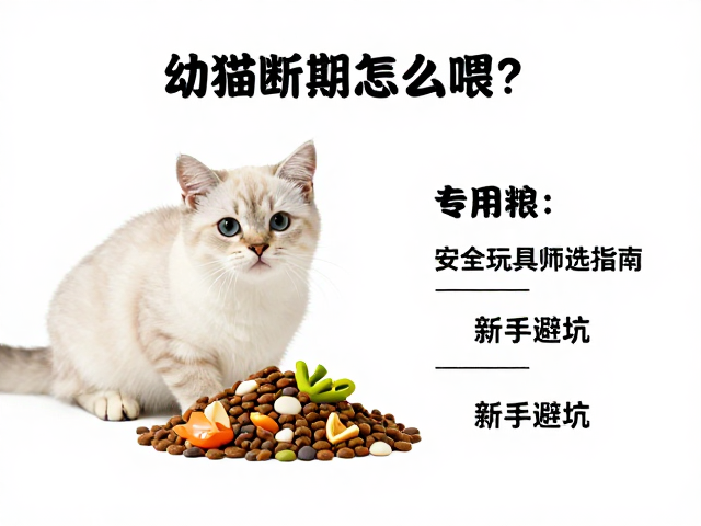 幼猫断奶期怎么喂?专用粮,安全玩具筛选指南,新手避坑