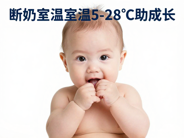 宝宝断奶期骨骼发育关键,保持室温25-28℃助成长