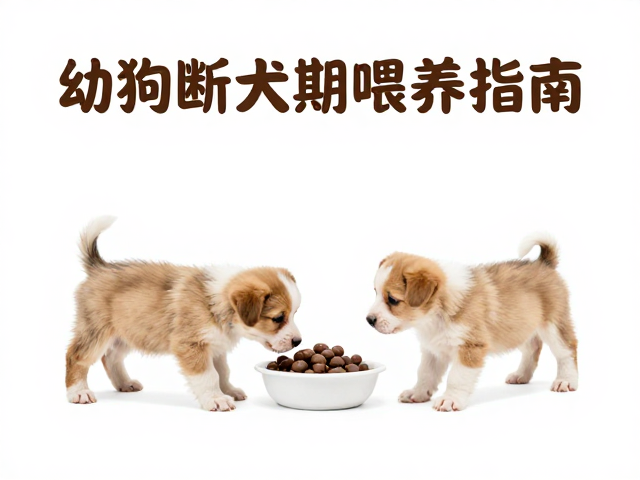 幼犬断奶期喂养指南，结合社会化训练，用耐心打造自信好伙伴