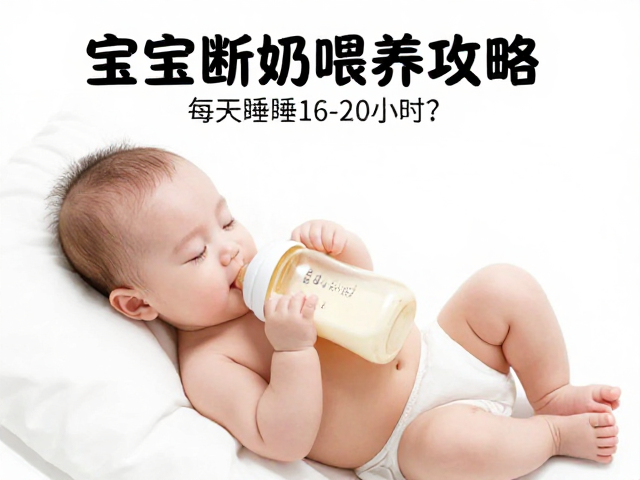 宝宝断奶喂养攻略,每天睡16-20小时,奶瓶与奶嘴怎么选?