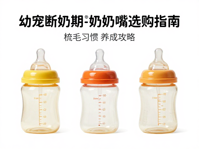 幼宠断奶期奶瓶奶嘴选购指南及梳毛习惯养成全攻略