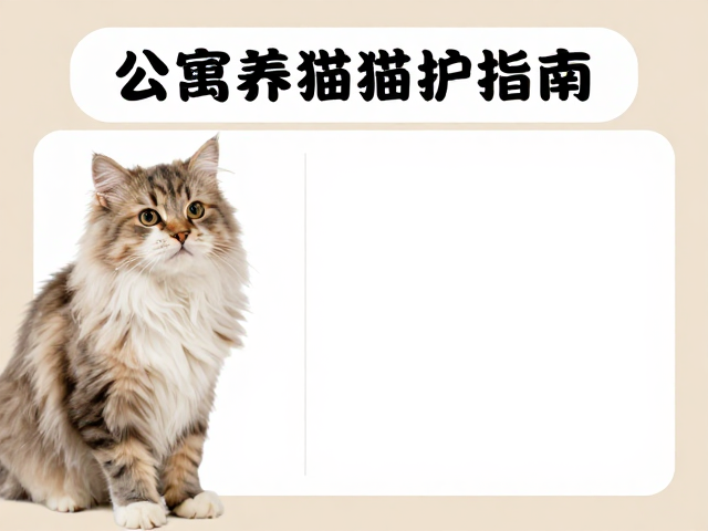 公寓养猫指南,高颜值配色繁育与定期梳毛全攻略