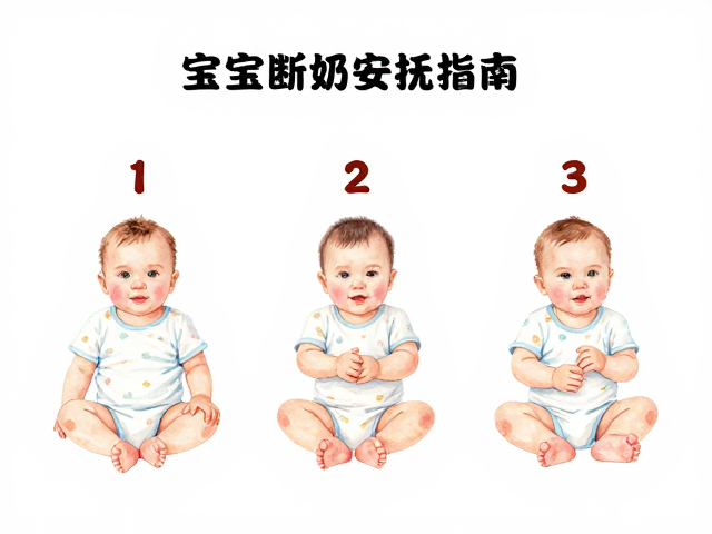 宝宝断奶低血糖？新环境适应难？3步安抚指南